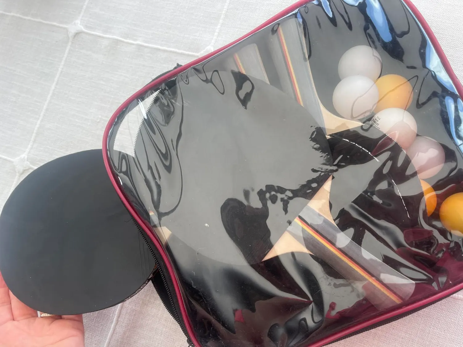 JOOLA Team School set raquettes ping-pong 4 joueurs