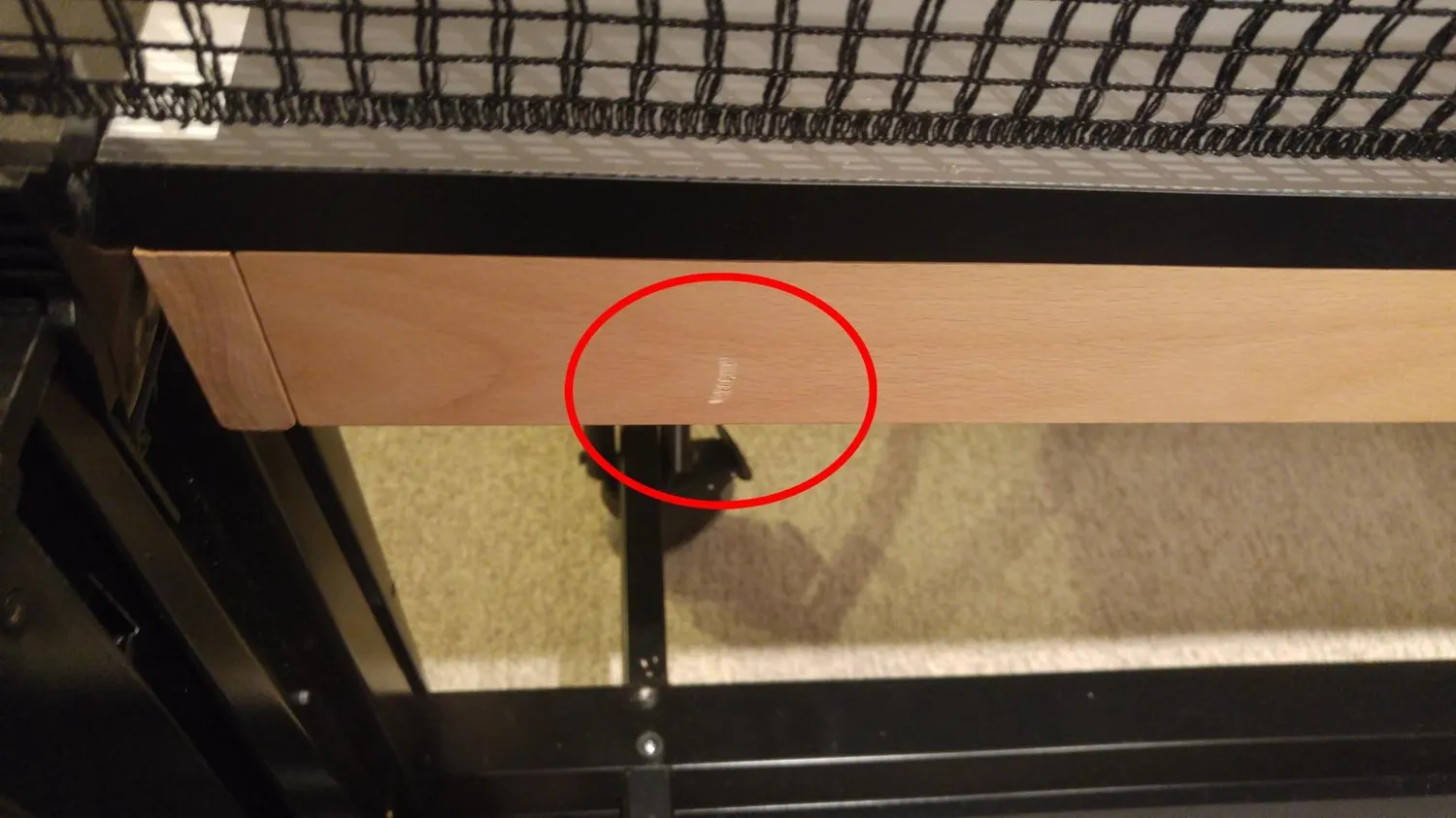 Cornilleau Competition 850 table ping-pong intérieur 25 mm
