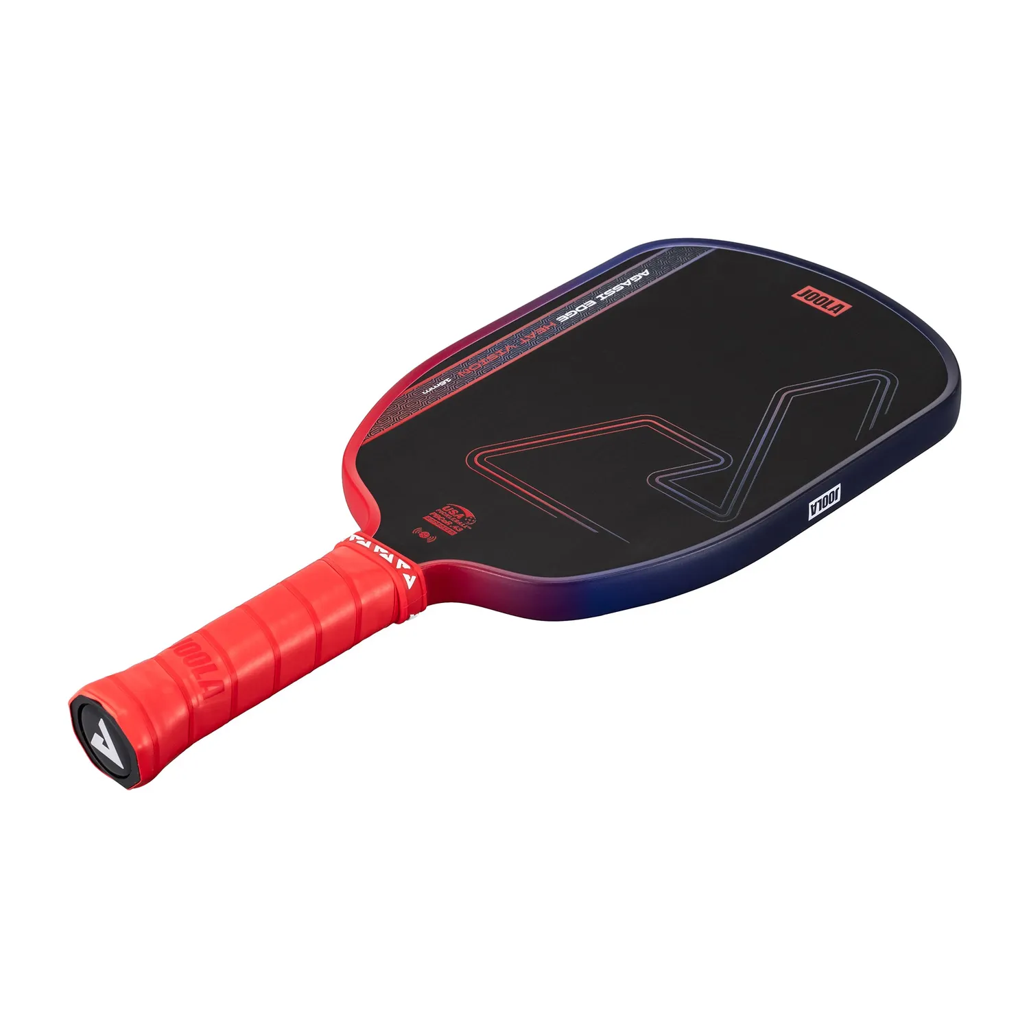 JOOLA Agassi Heat Vision raquette pickleball rouge 16mm