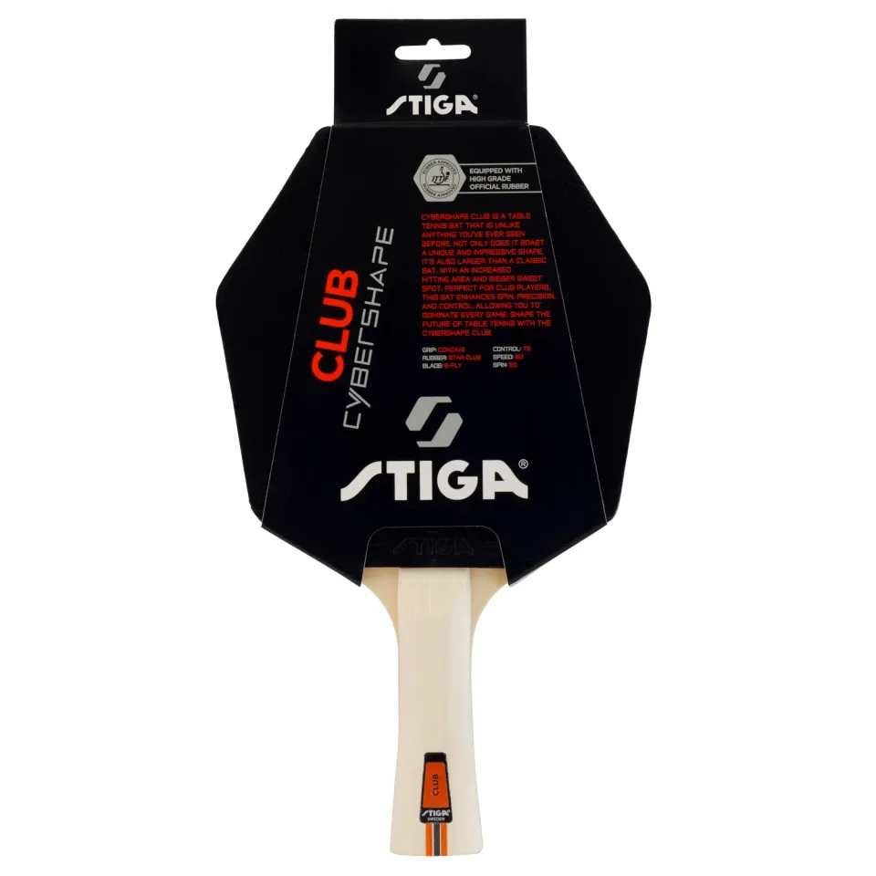 STIGA Club Cybershape raquette tennis de table débutant