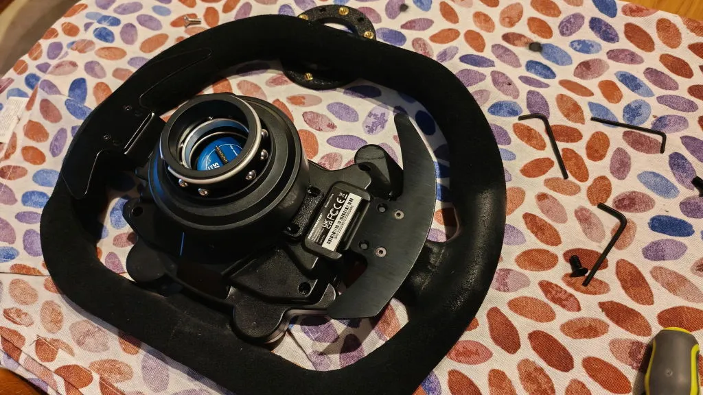 MOZA Racing adaptateur volant quick release alu