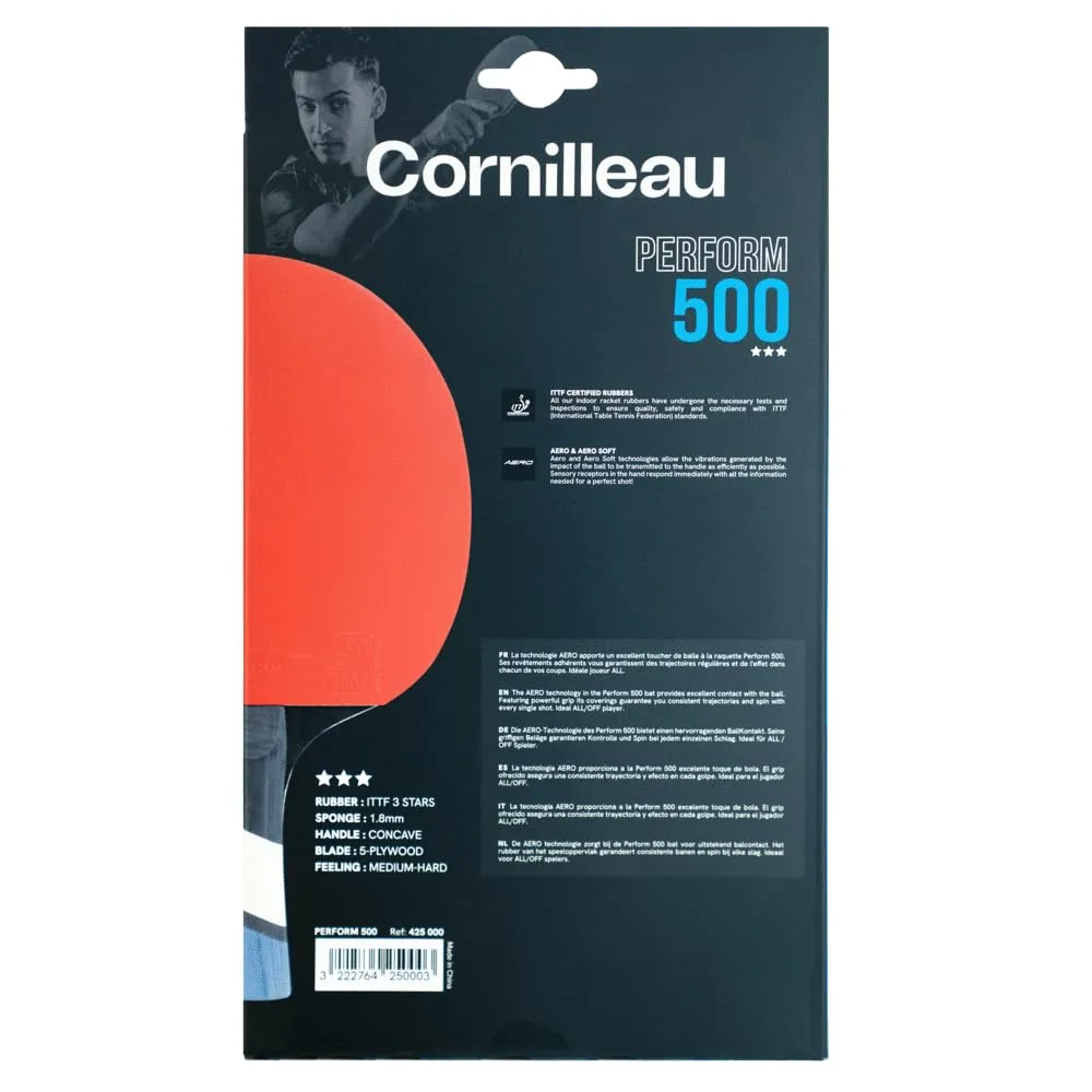 Cornilleau Perform 500 raquette intérieur club ITTF