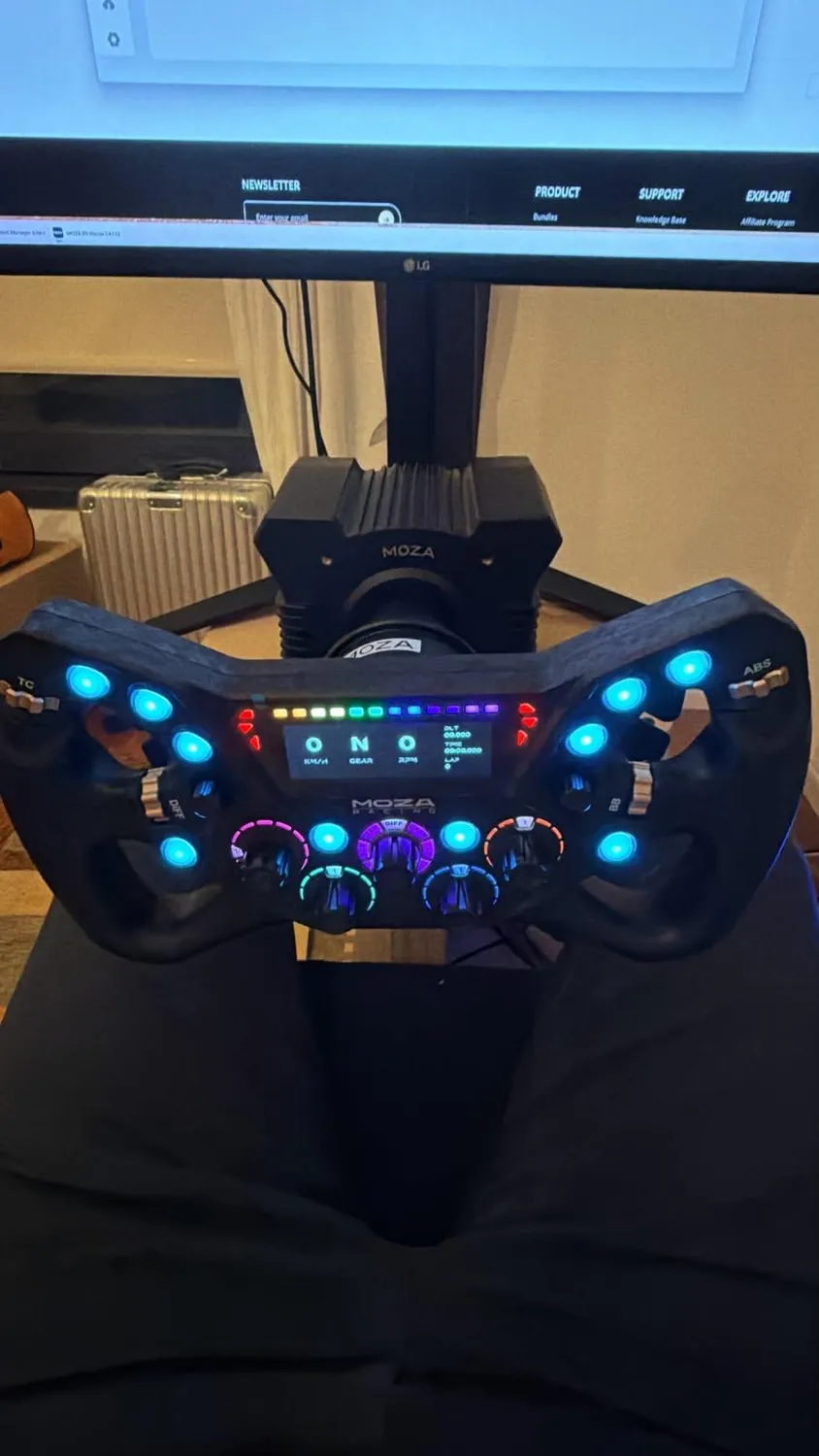 MOZA KS Pro volant sim racing GT 300 mm