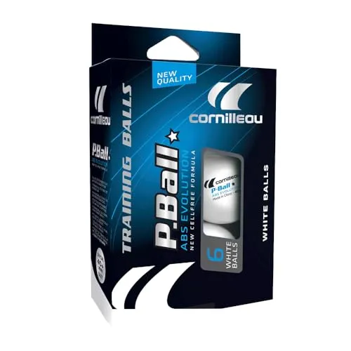 Cornilleau P-Ball ABS Evolution balles x6 blanc