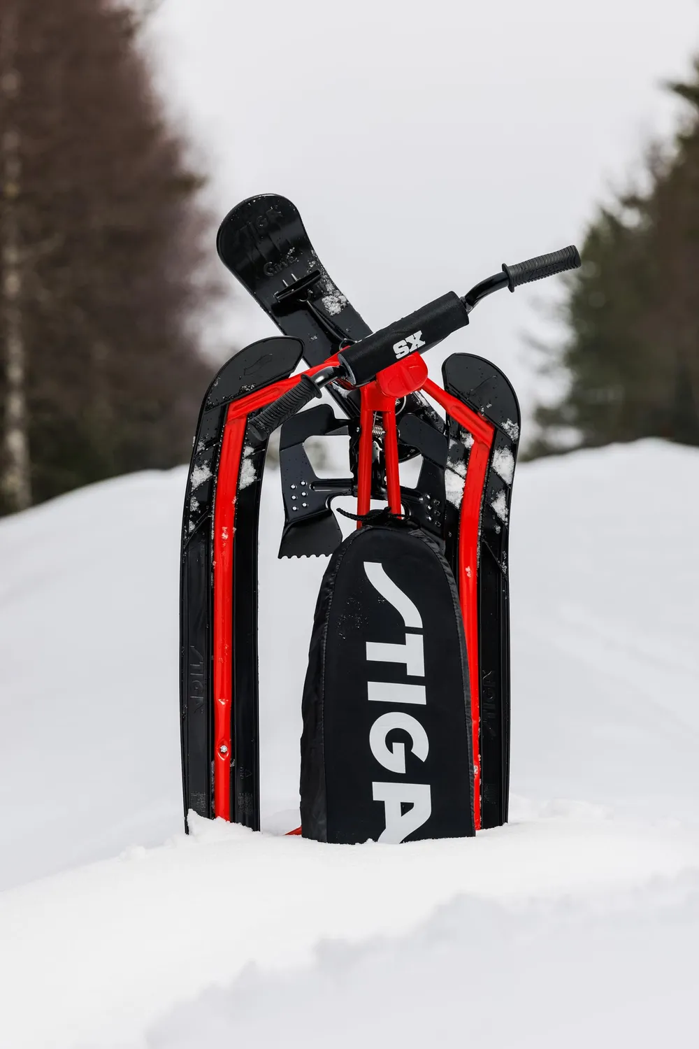 STIGA Snowracer Curve SX luge à guidon BMX 90 kg