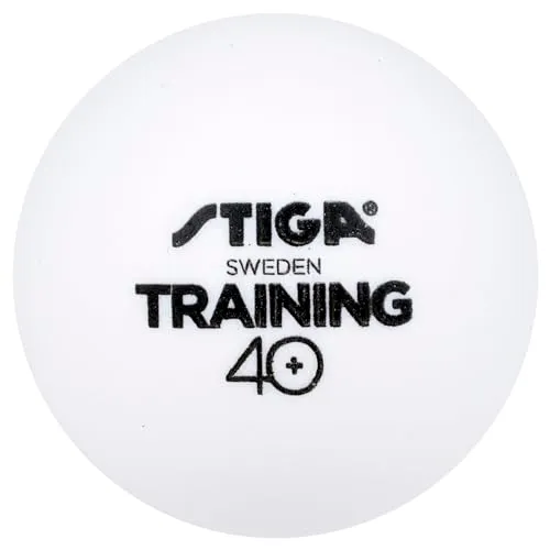 STIGA Training 40+ balles ping-pong x100 entraînement