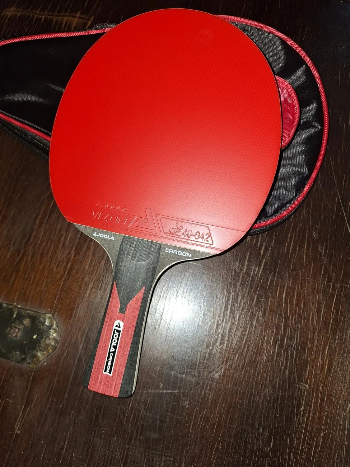JOOLA Carbon Speed set ping-pong raquette balles housse