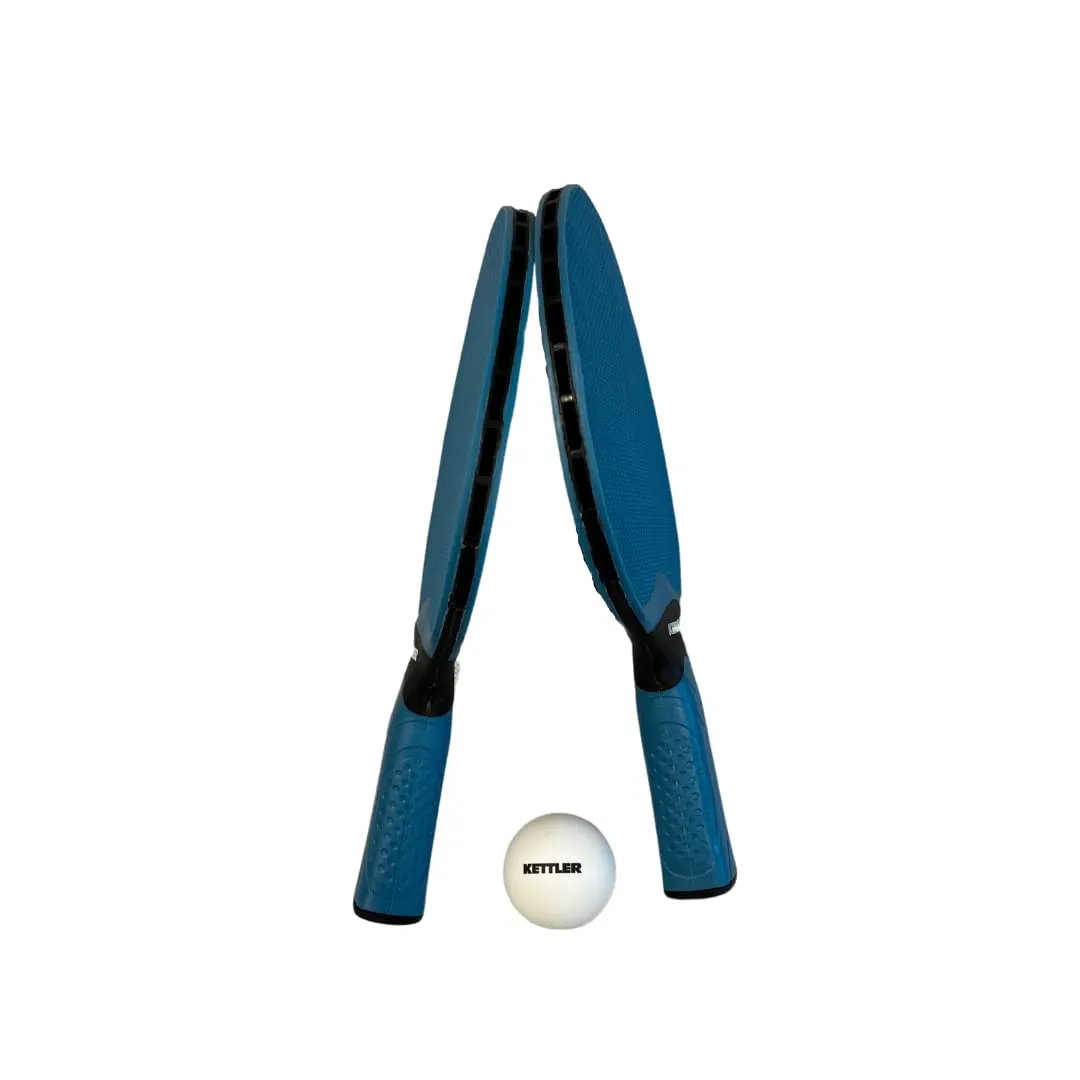 KETTLER Outdoor set 2 raquettes tennis de table + 6 balles