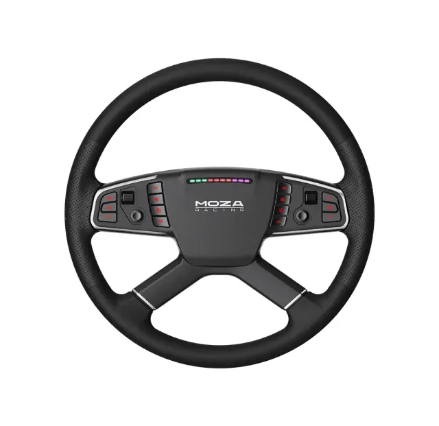 MOZA Racing TSW Truck volant camion 400 mm cuir