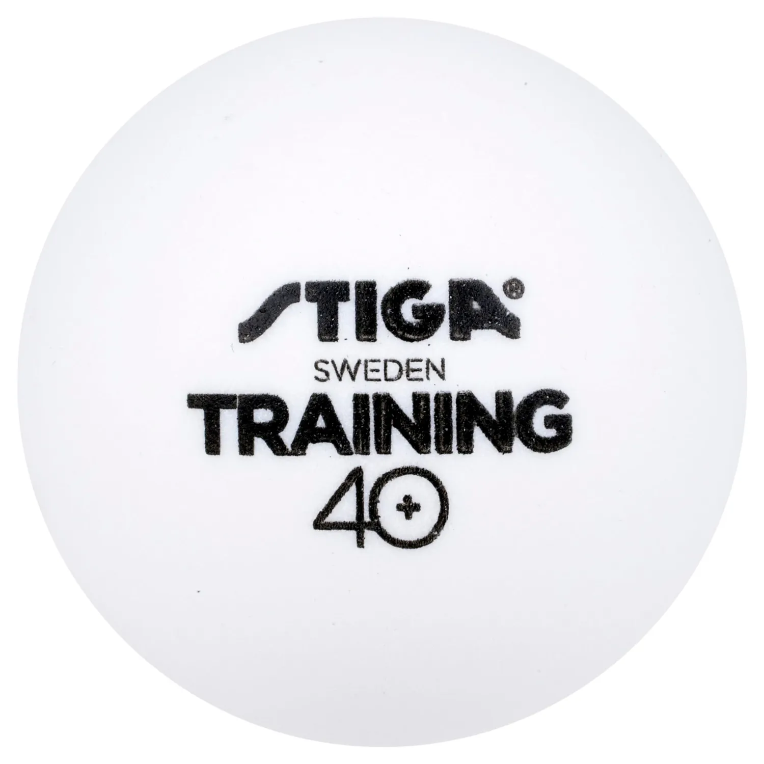 STIGA Training 40+ balles ping-pong x100 entraînement
