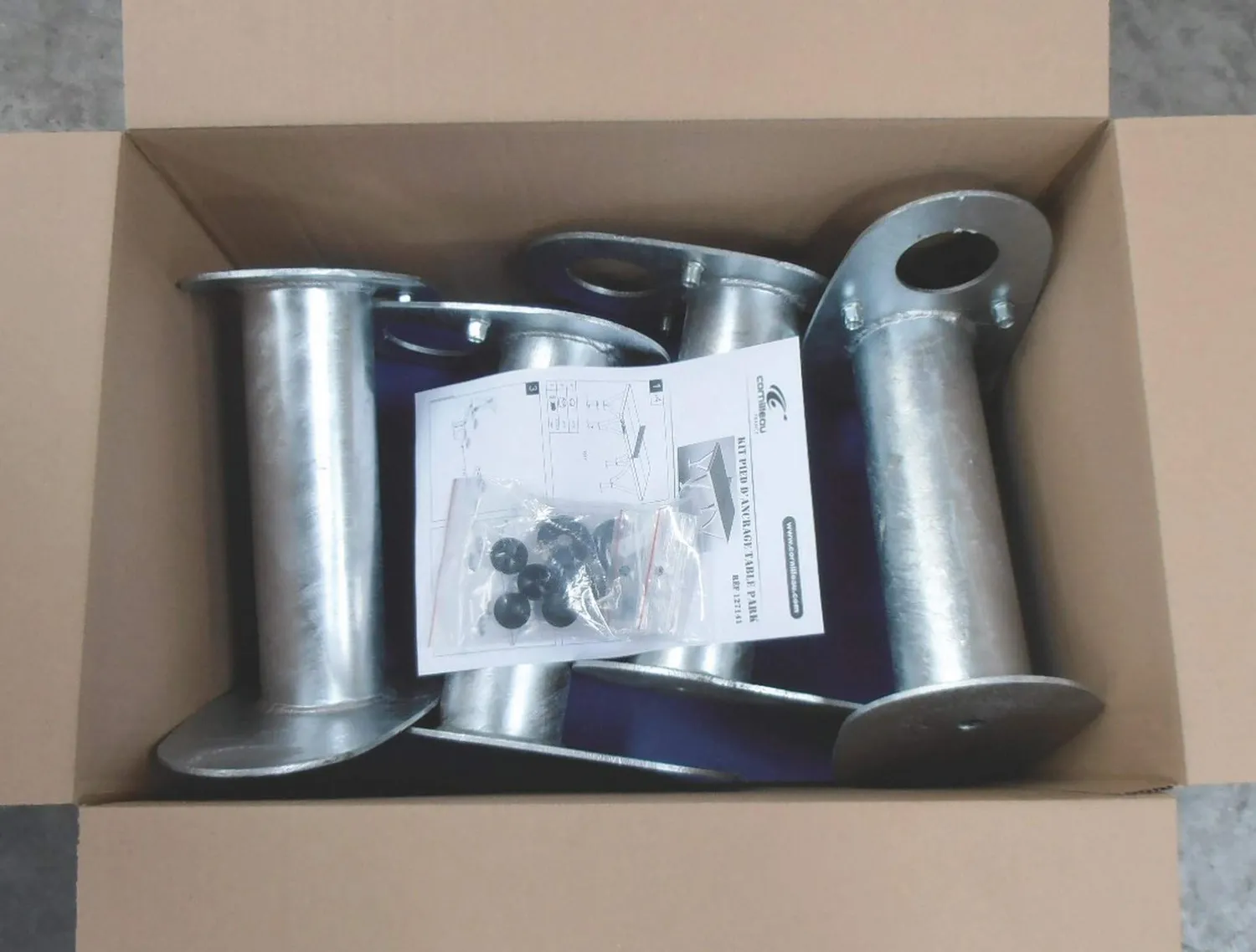 Cornilleau Park kit ancrage sol lot de 4