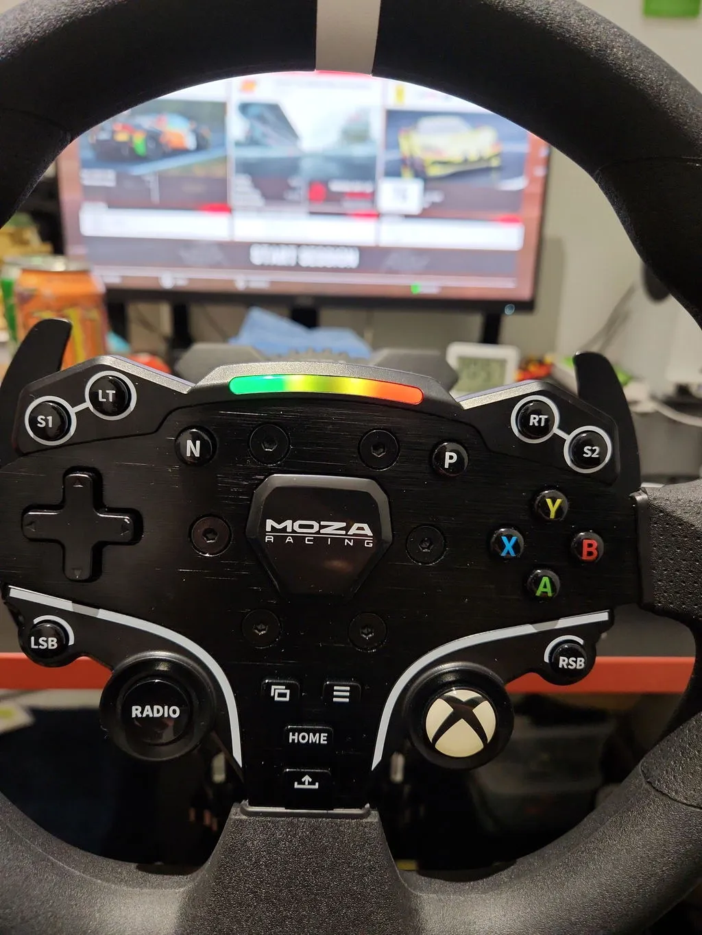 MOZA R3 volant pedales Xbox PC 3,9 Nm
