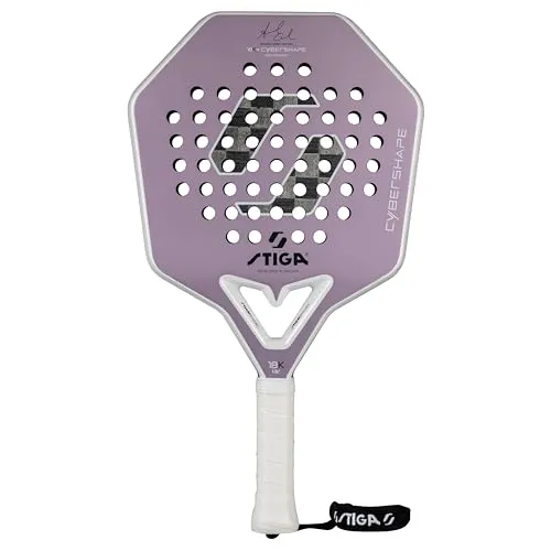 STIGA Cybershape raquette padel Amanda 350g sweet spot +20%