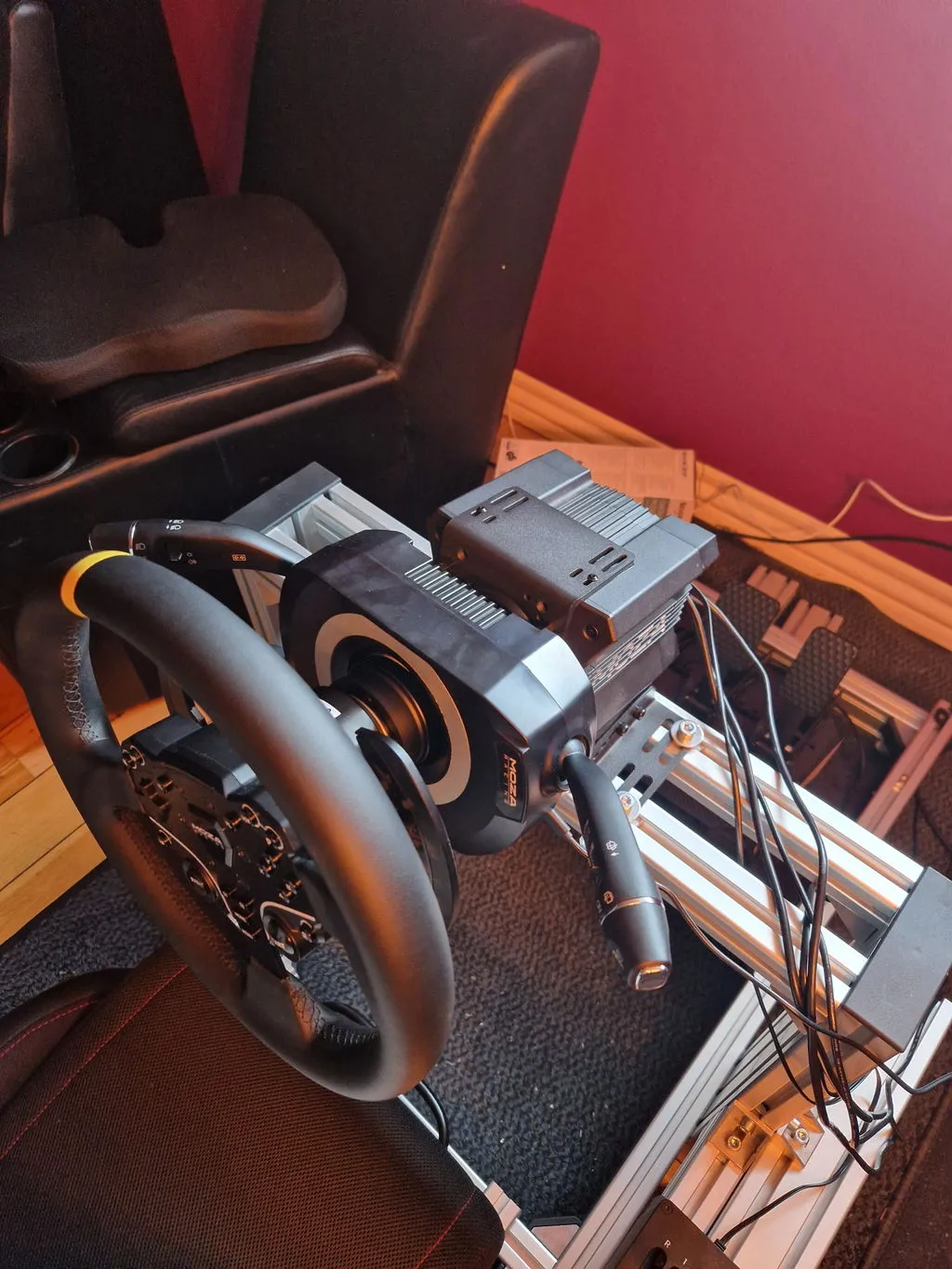 MOZA Racing R5 commodos multifonction 28 touches