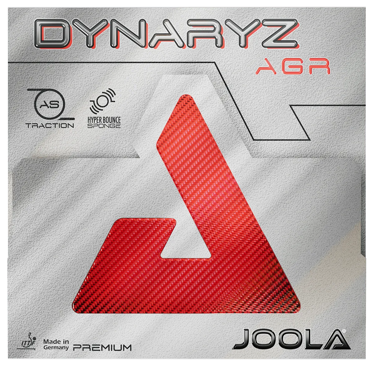 JOOLA Dynaryz AGR revêtement tennis de table 2.0 rouge 50°