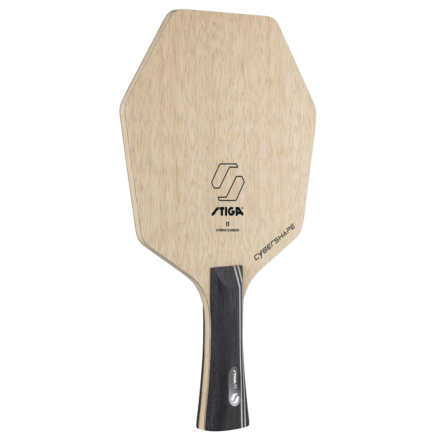 STIGA I1 Hybrid Carbon Cybershape bois tennis de table