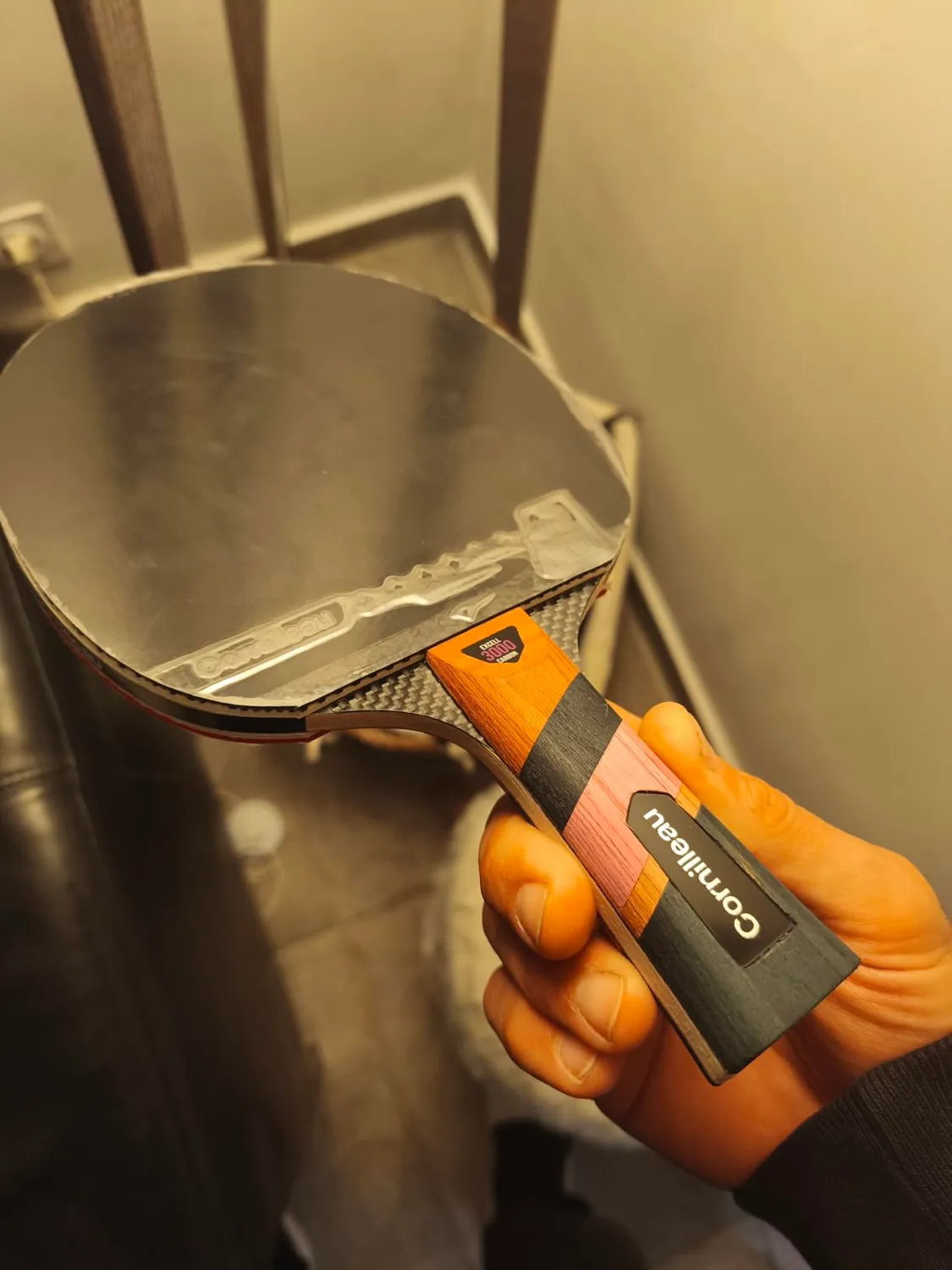 Cornilleau Excell 3000 Carbon raquette ping pong intérieur Off+