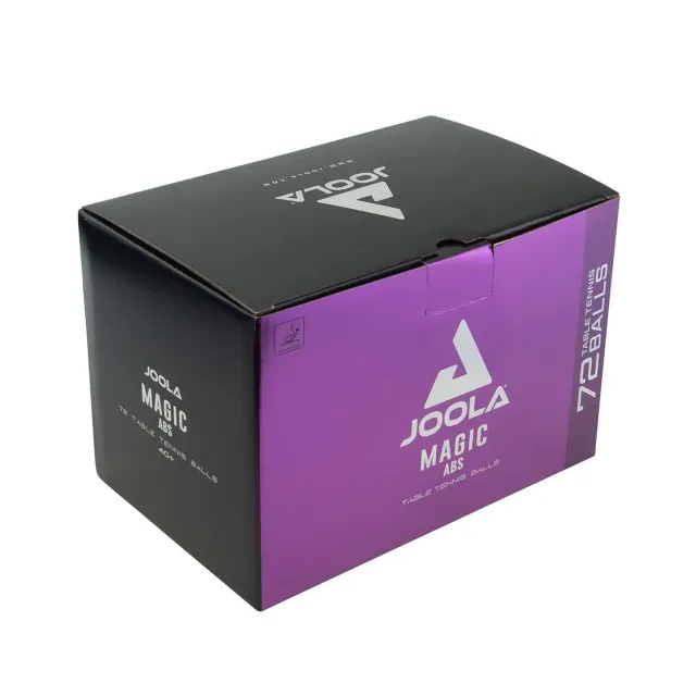 JOOLA Magic ABS 40+ balles tennis de table x72 blanches