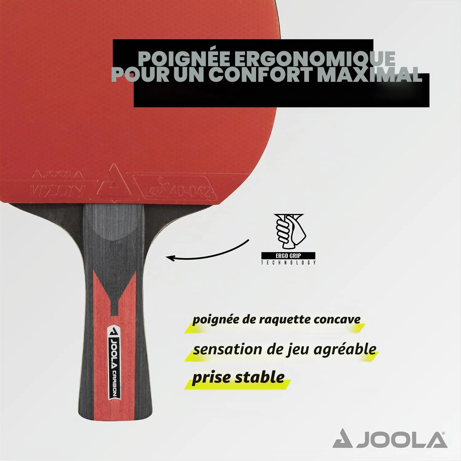 JOOLA Duo Carbon set ping-pong 2 raquettes