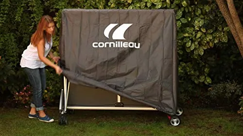 Cornilleau Premium housse table ping-pong grise polyester