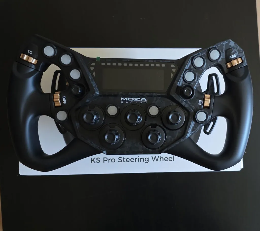 MOZA KS Pro volant sim racing GT 300 mm