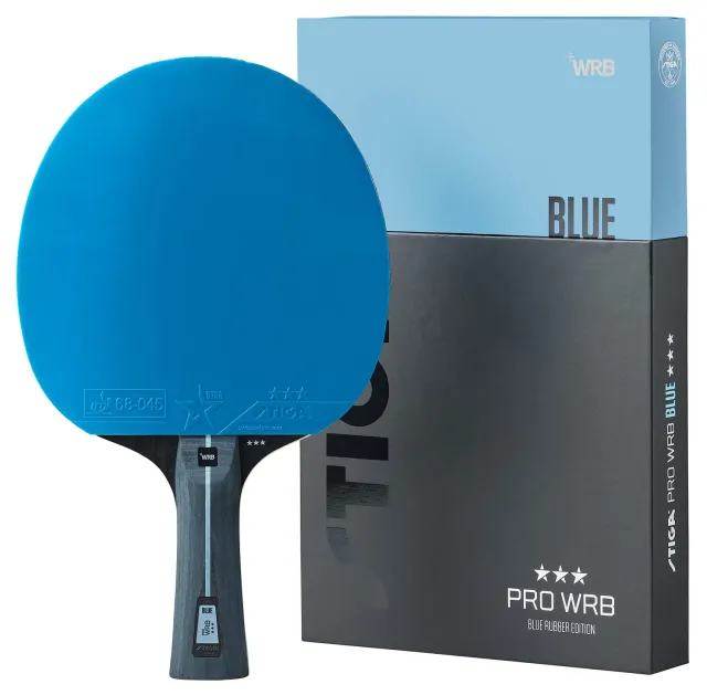 STIGA Pro WRB Blue Edition raquette ping pong bleue