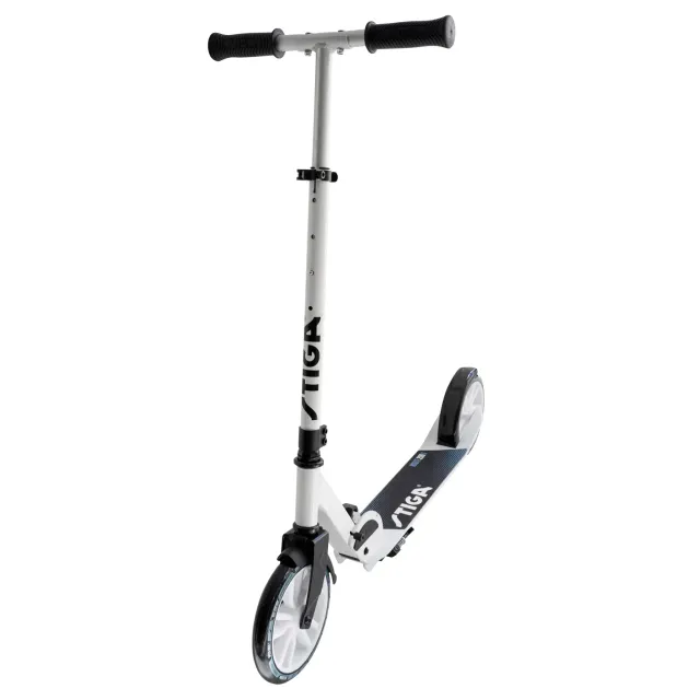 STIGA Route 200-S trottinette pliable blanc-bleu 200 mm