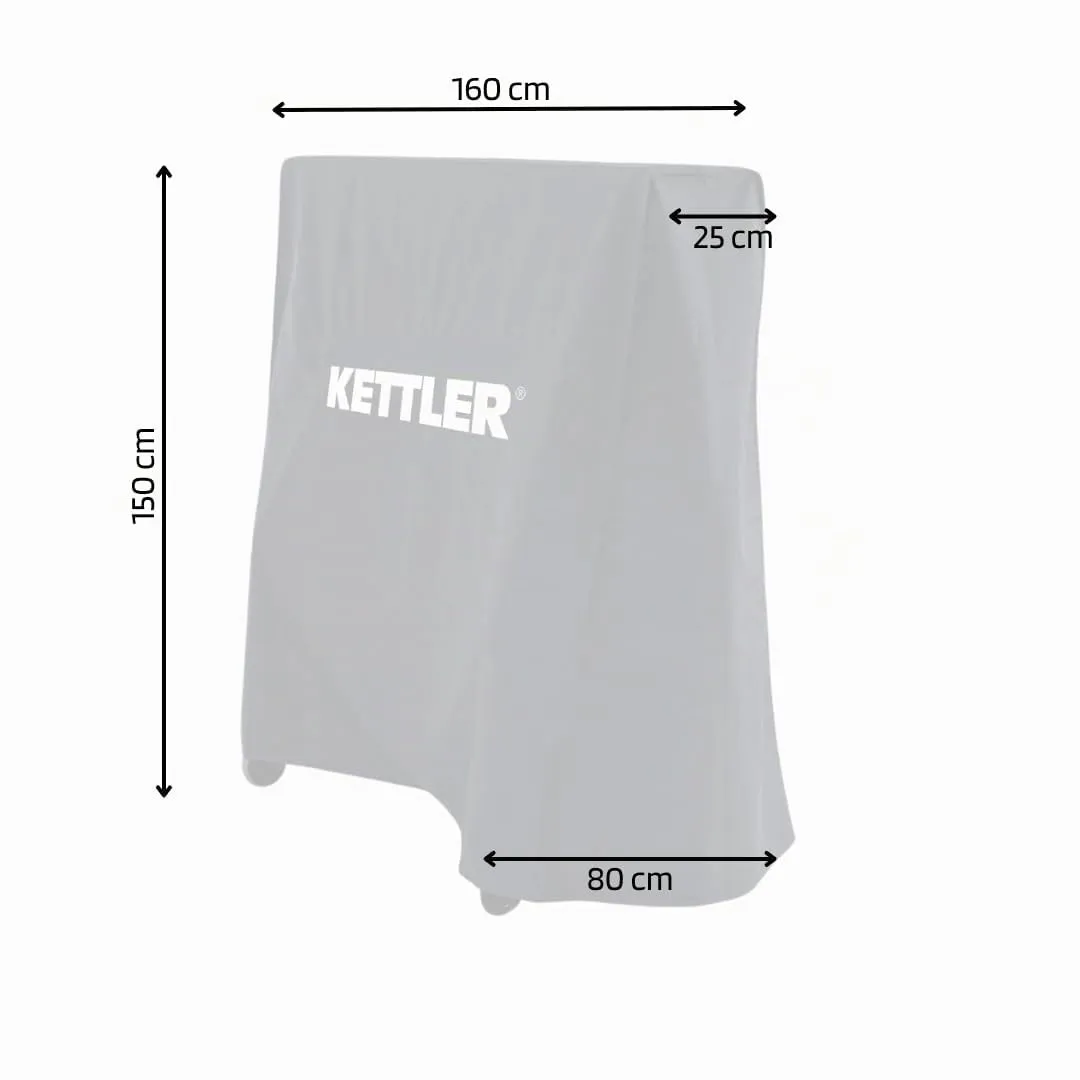 Kettler Fun Premium housse table ping-pong noire