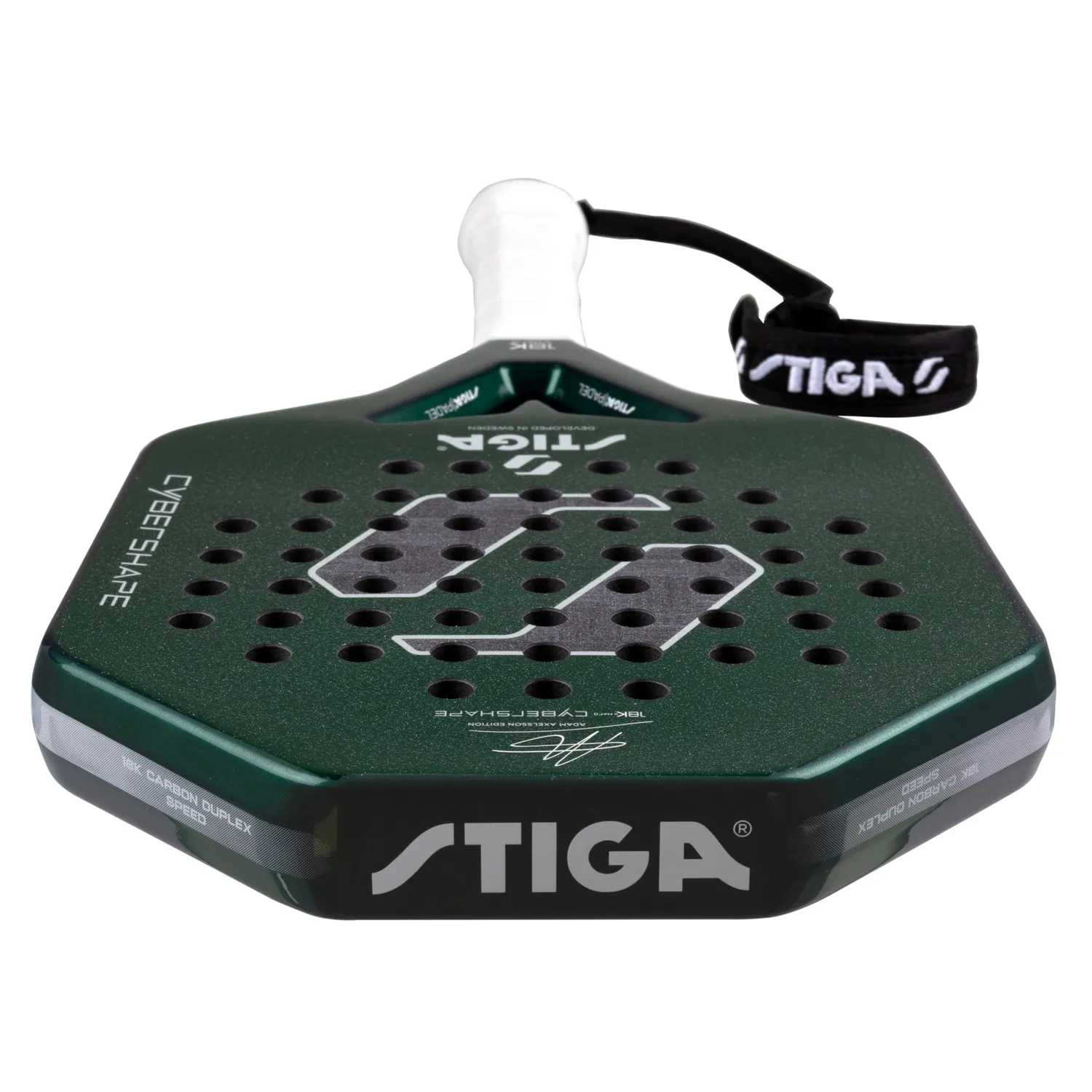 STIGA Cybershape raquette padel Adam X Hard 360g puissance