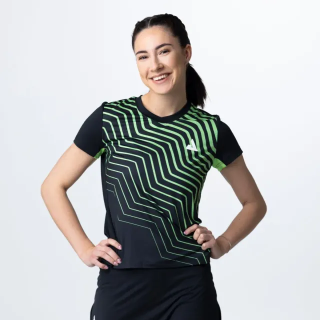 JOOLA Lady Team 25 T-shirt Femme Rouge Cramoisi
