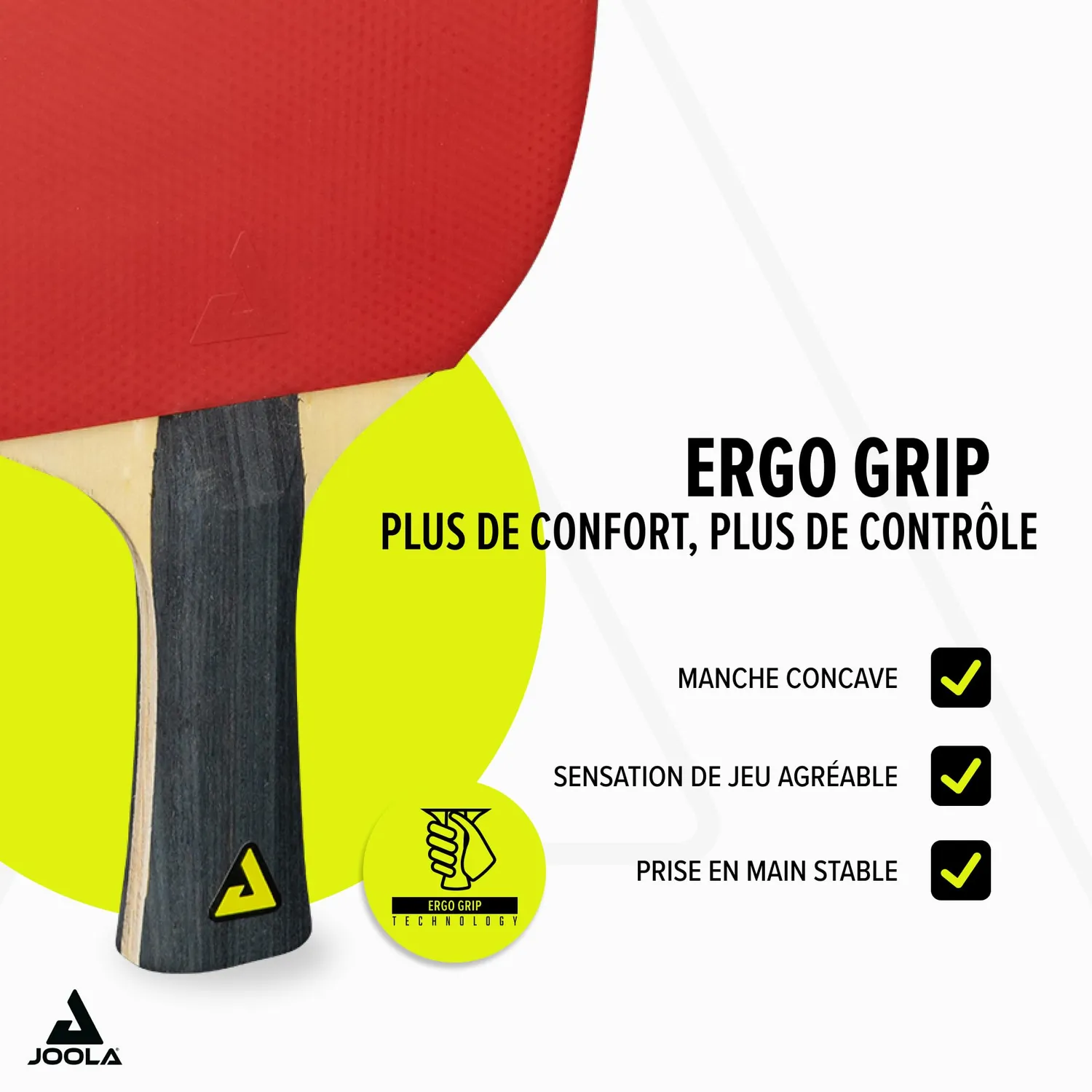 JOOLA Quattro set ping-pong 4 raquettes + balles