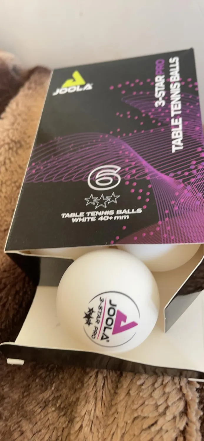 JOOLA 3-Star balles ping-pong blanches x24