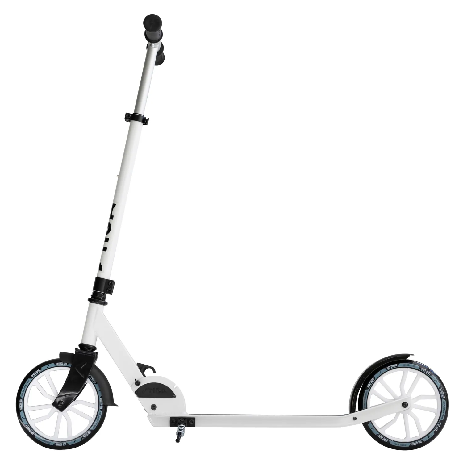 STIGA Route 200-S trottinette pliable blanc-bleu 200 mm