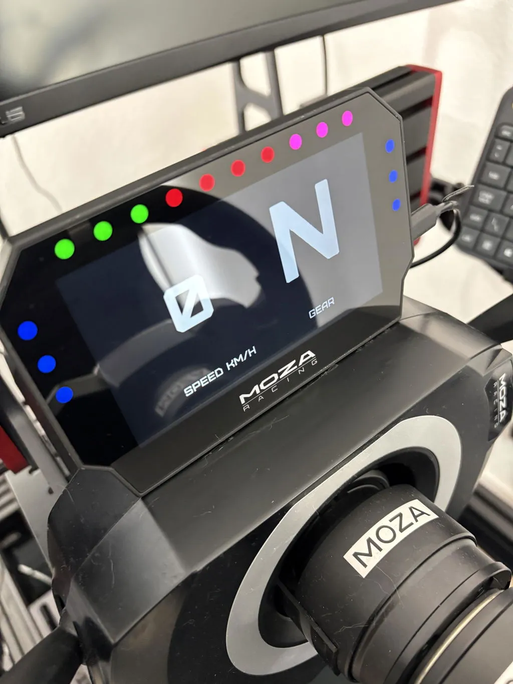 MOZA Racing CM2 HD dash sim racing écran 5 pouces tactile