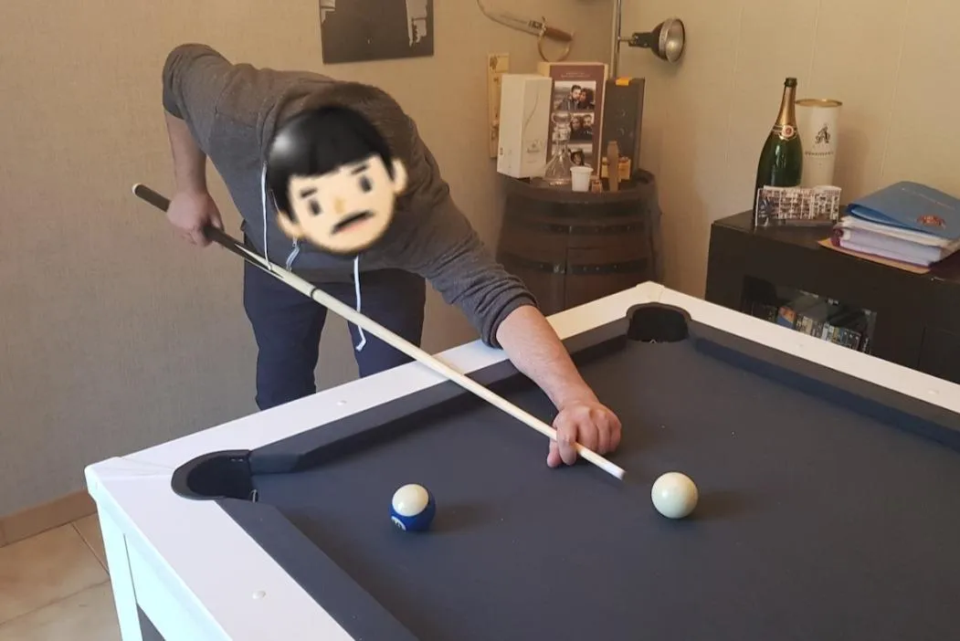 Rendez-Vous Déco Eddie table billard convertible 8-10 pers.