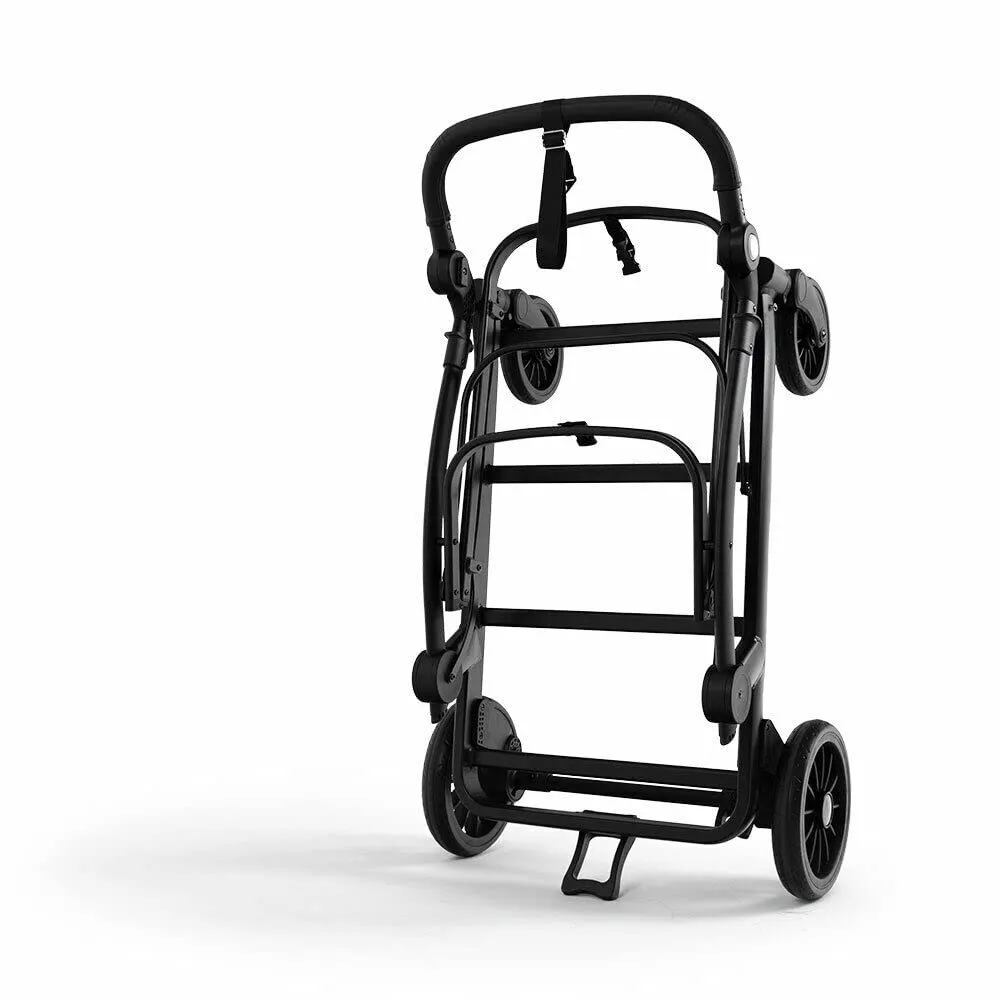 KETTLER Compact Chariot pliable noir 2 enfants 70 kg