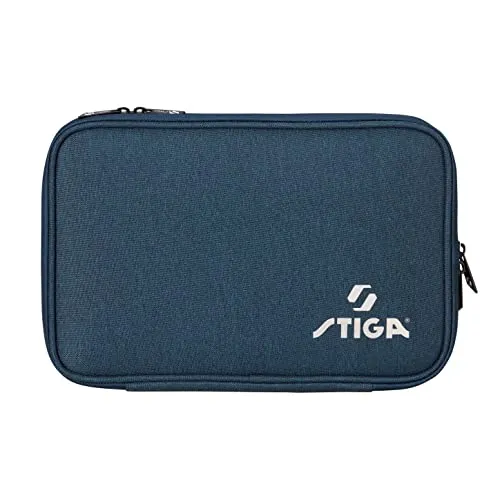 STIGA Rival housse ping-pong 2 raquettes bleu-vert