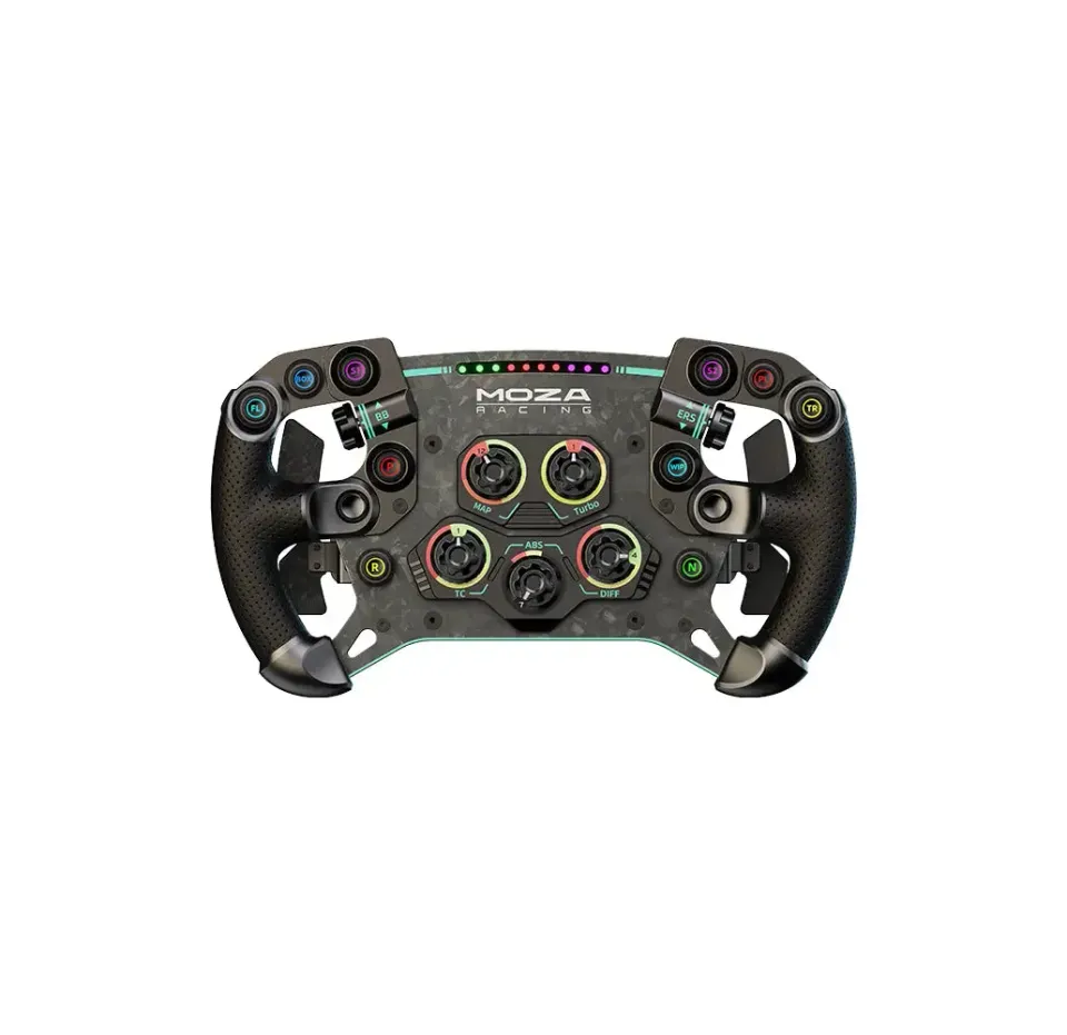 MOZA Racing GS V2P volant GT carbone microfibre