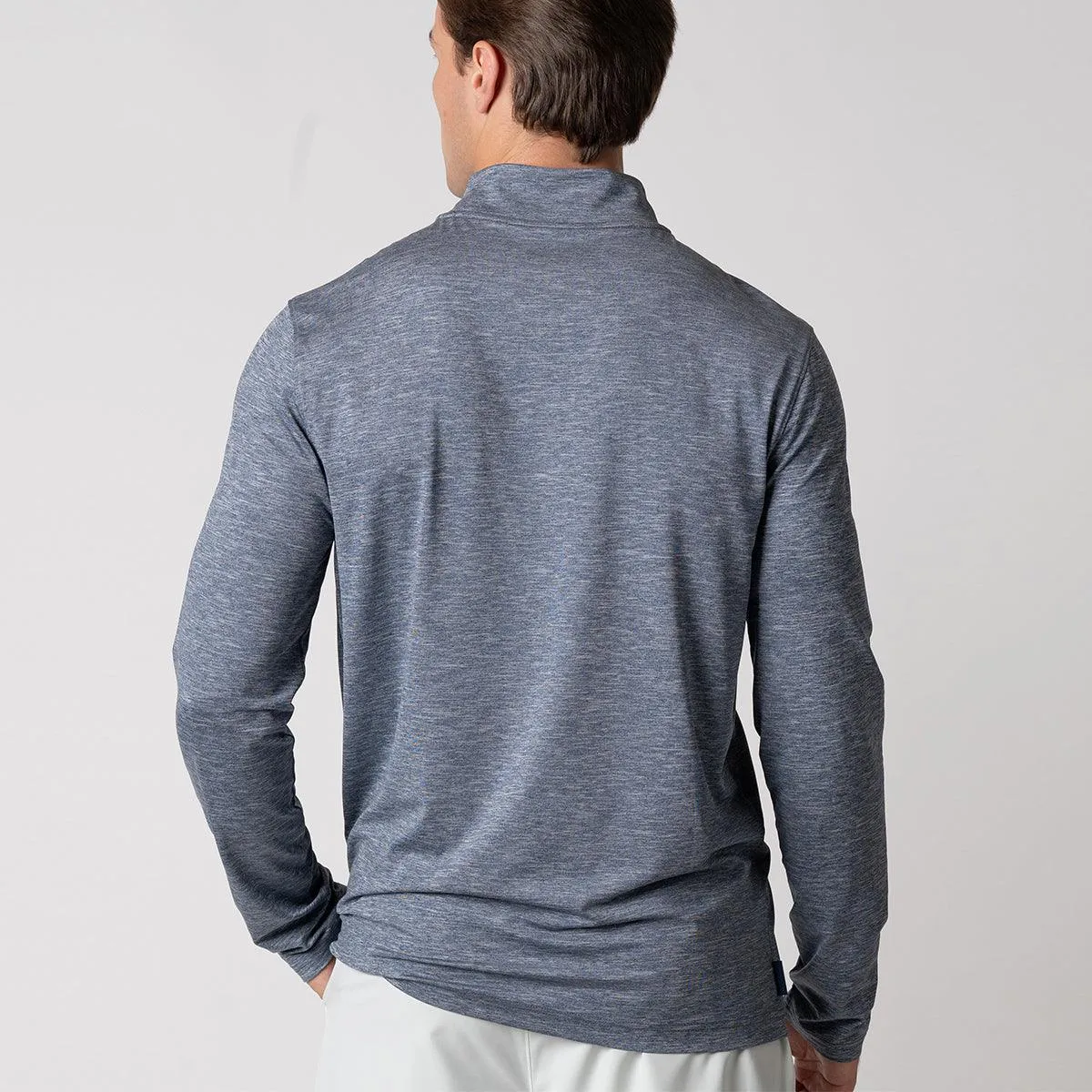 JOOLA Quarter Zip pull homme noir anti-UV léger
