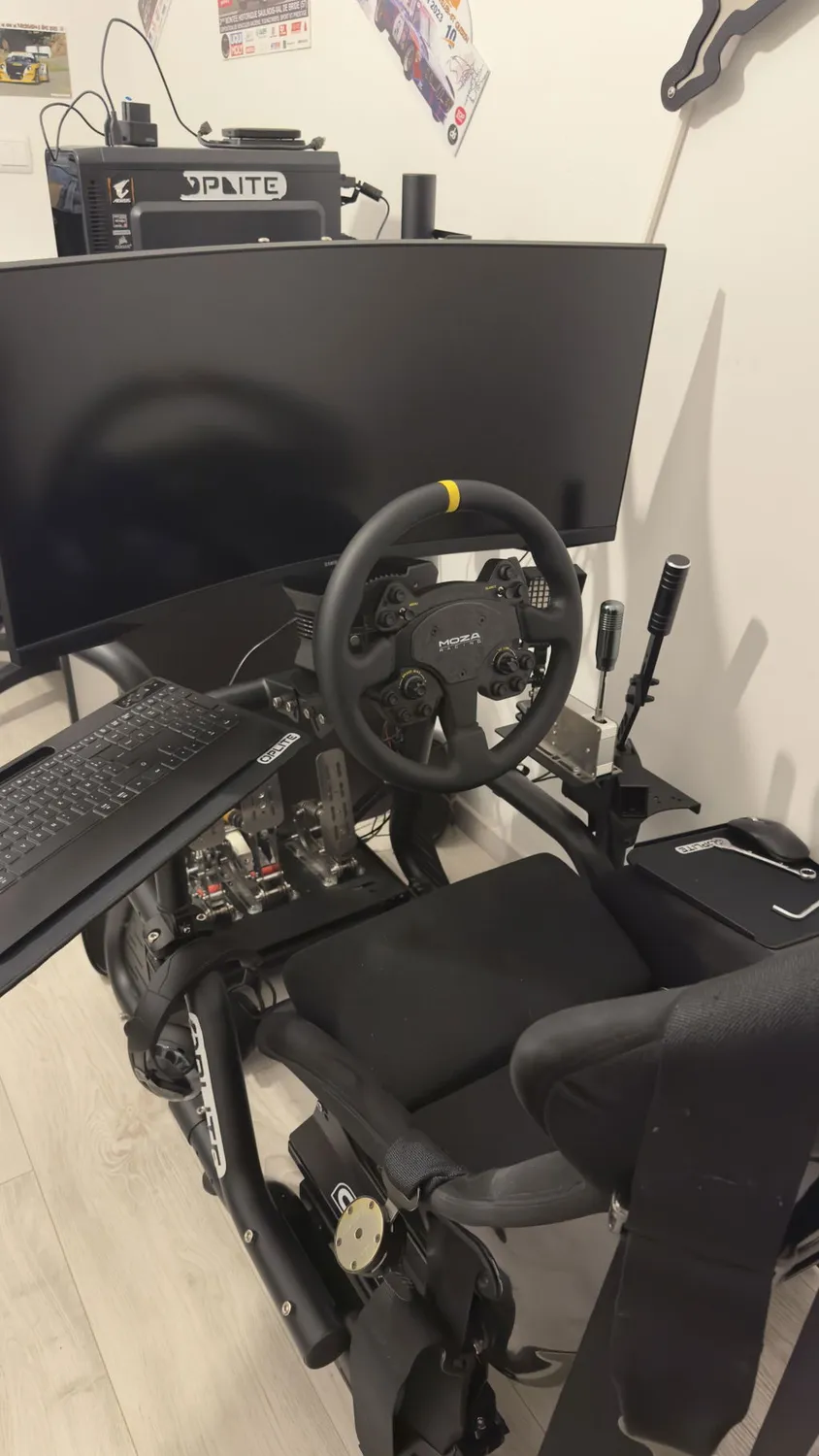MOZA Racing RS V2 volant GT 13 pouces cuir