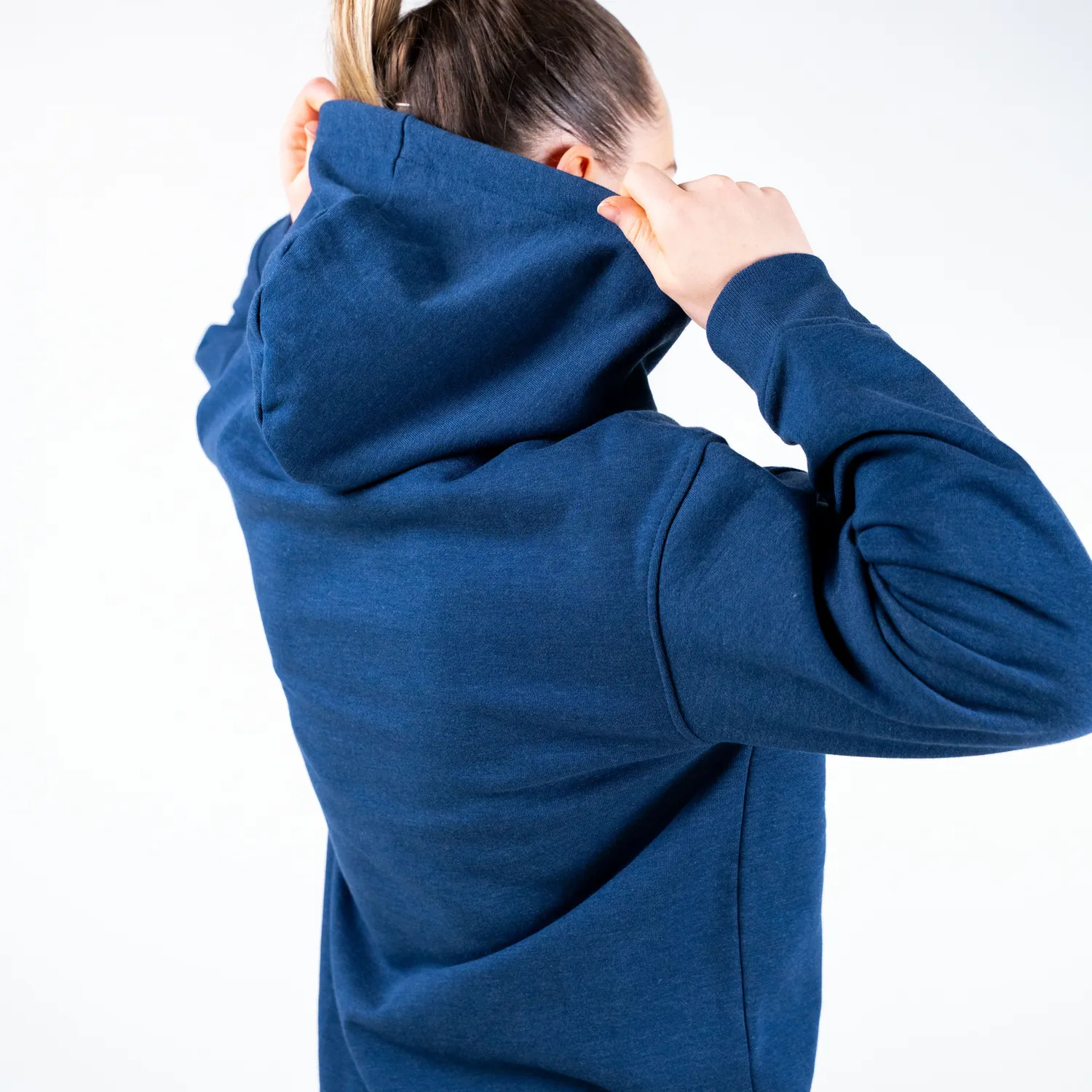 JOOLA Sweat Capuche Polaire Unisexe Noir Coton