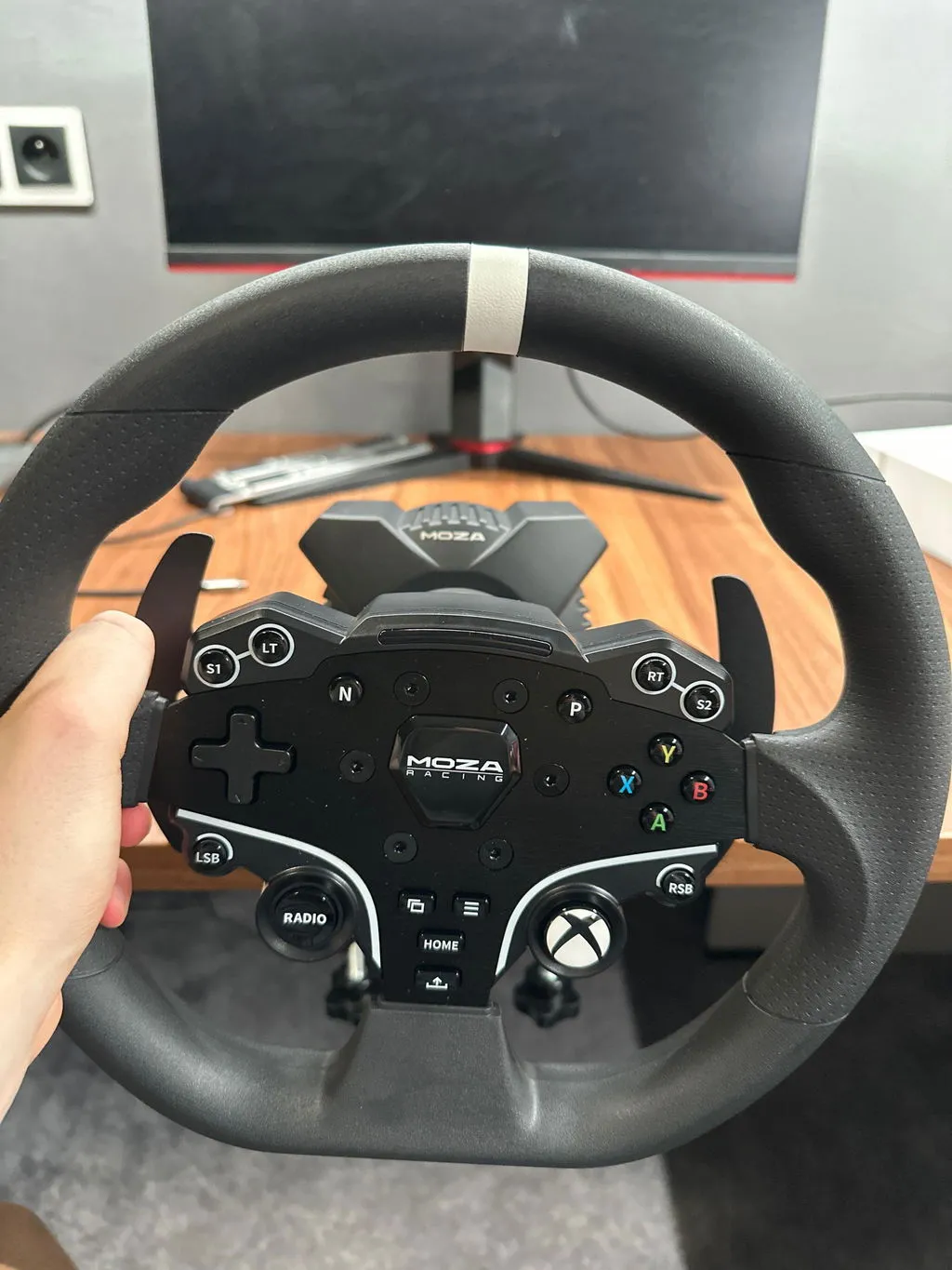 MOZA R3 volant pedales Xbox PC 3,9 Nm