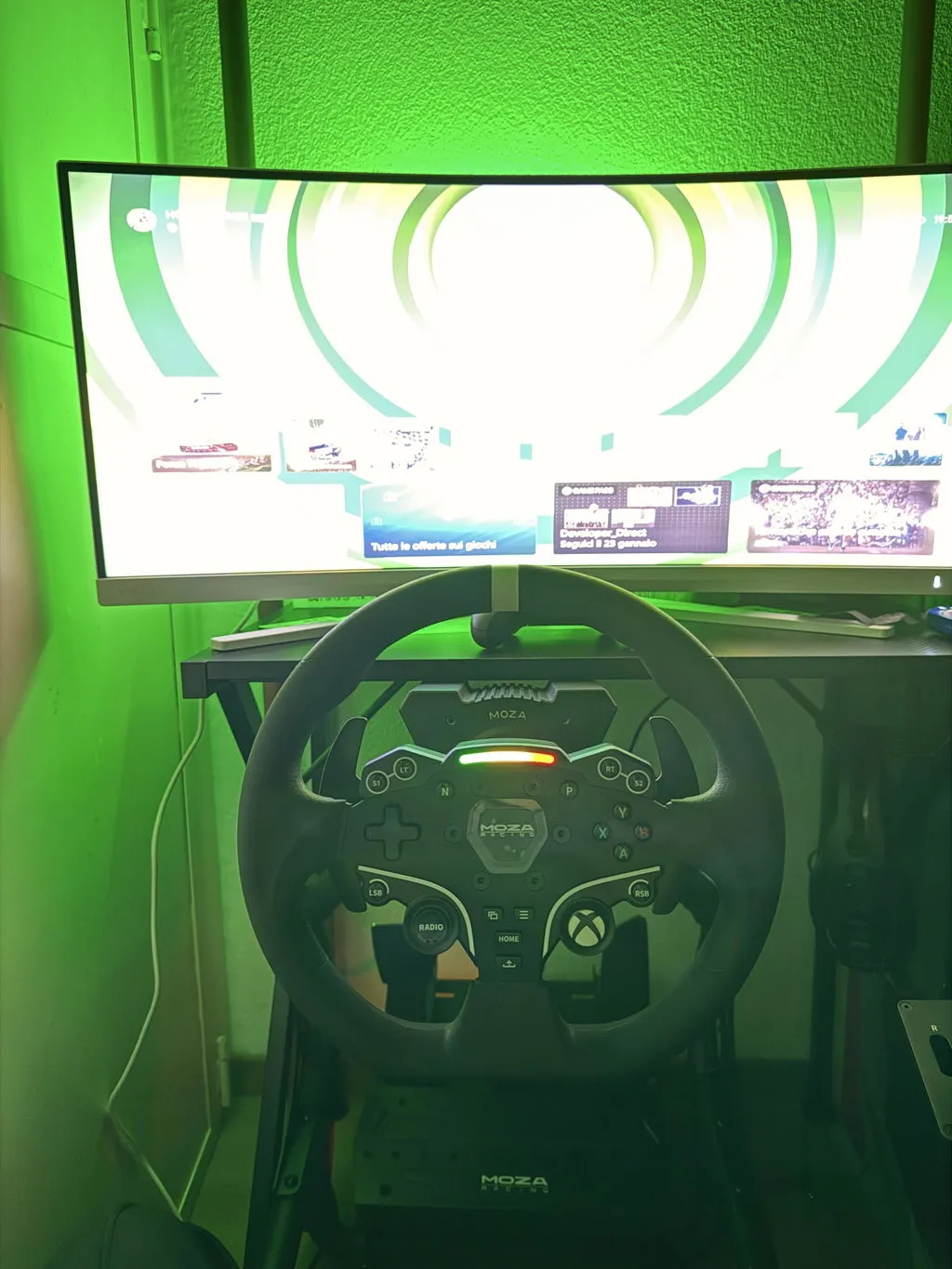 MOZA Racing ESX volant PC Xbox 22 boutons
