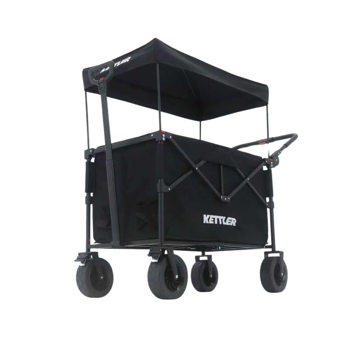 Kettler Easy chariot pliable noir frein 9 positions