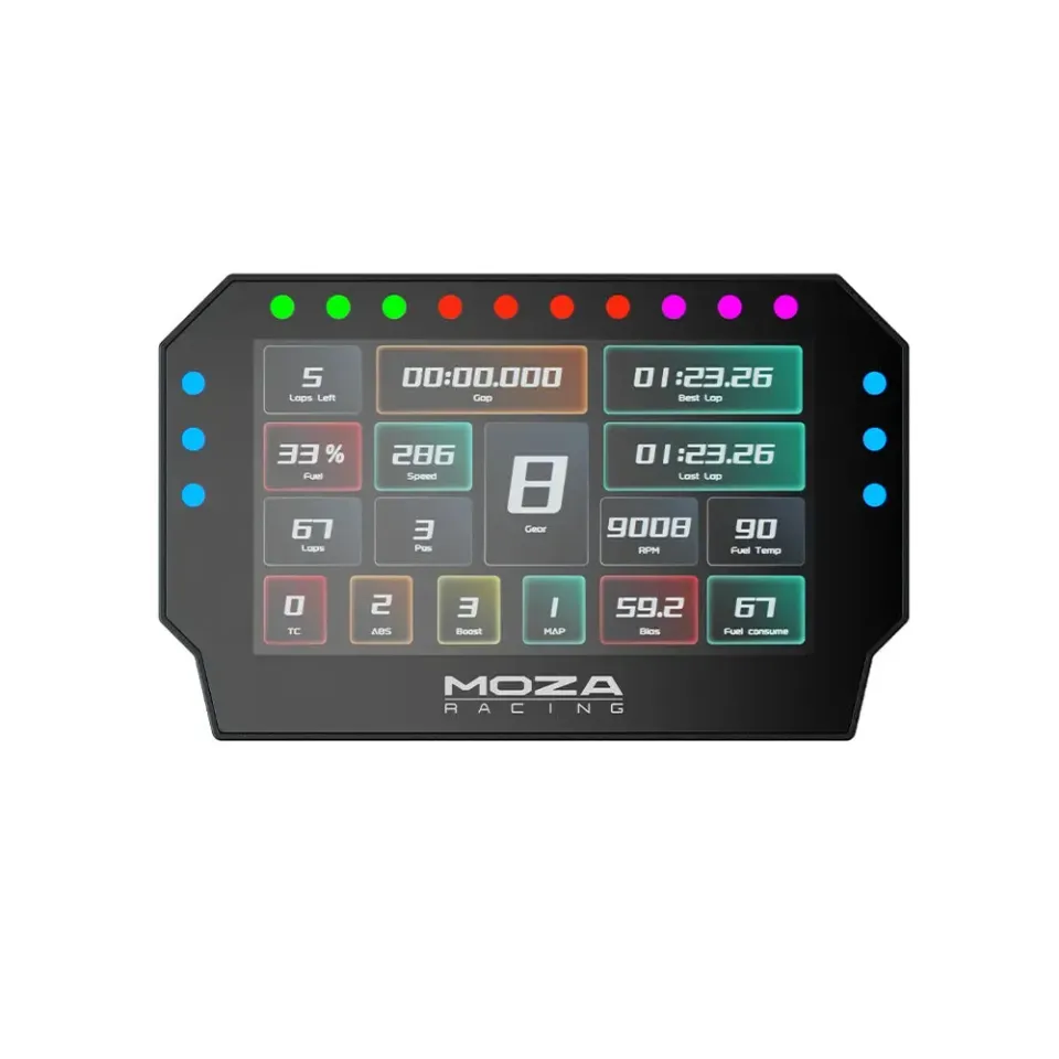 MOZA Racing CM2 HD dash sim racing écran 5 pouces tactile