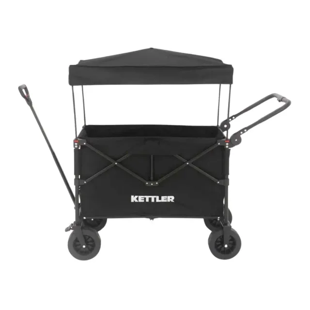 Kettler Easy chariot pliable noir frein 9 positions