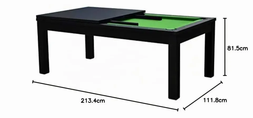 Rendez-Vous Déco Eddie table billard convertible 8-10 pers.
