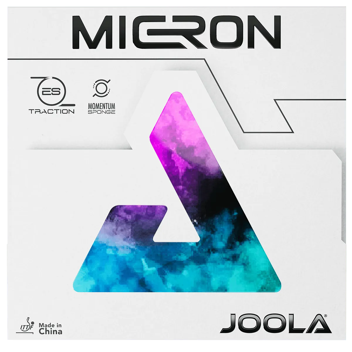 JOOLA Micron revêtement tennis de table 2,0 mm noir contrôle