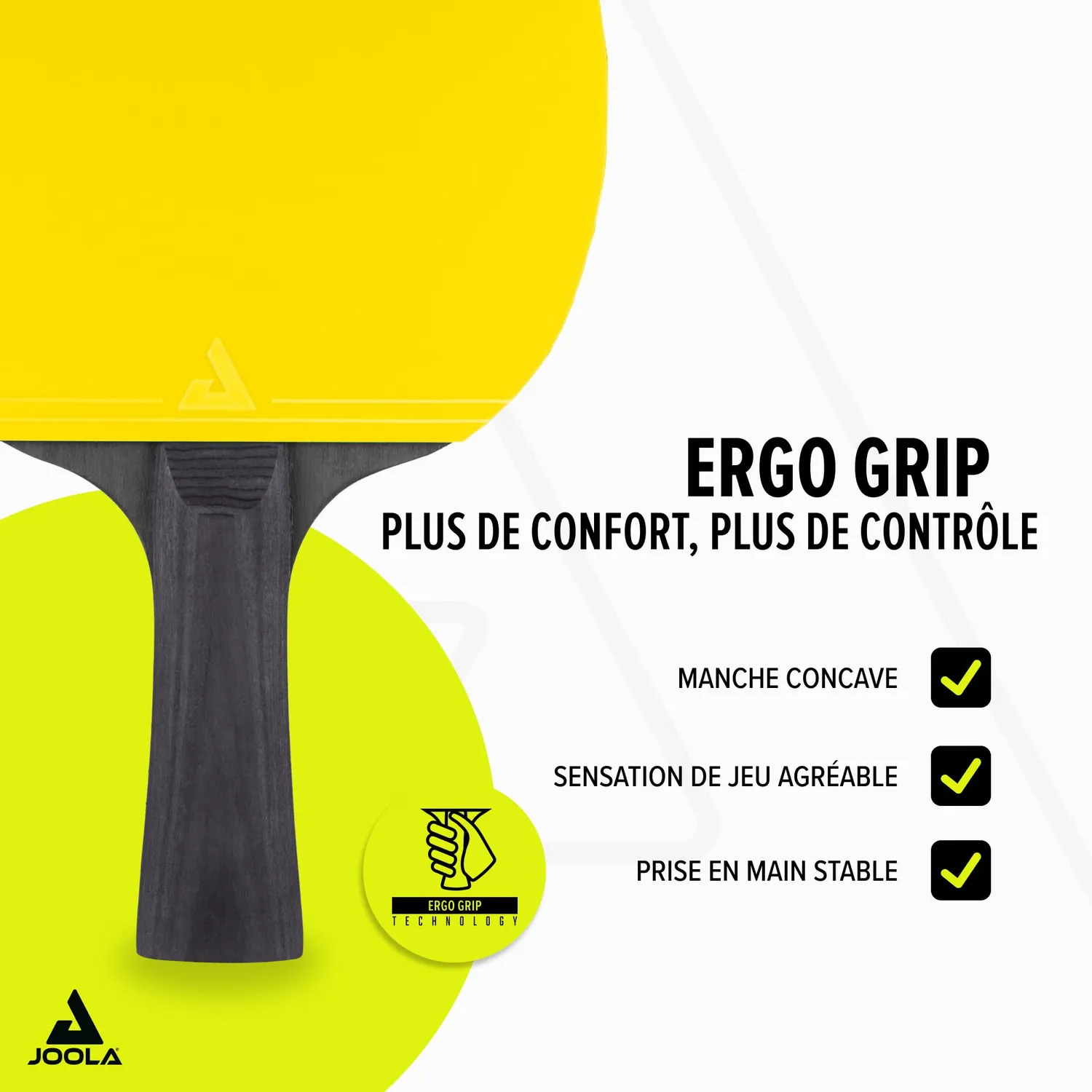 JOOLA Colorato Duo set tennis de table 2 raquettes 3 balles