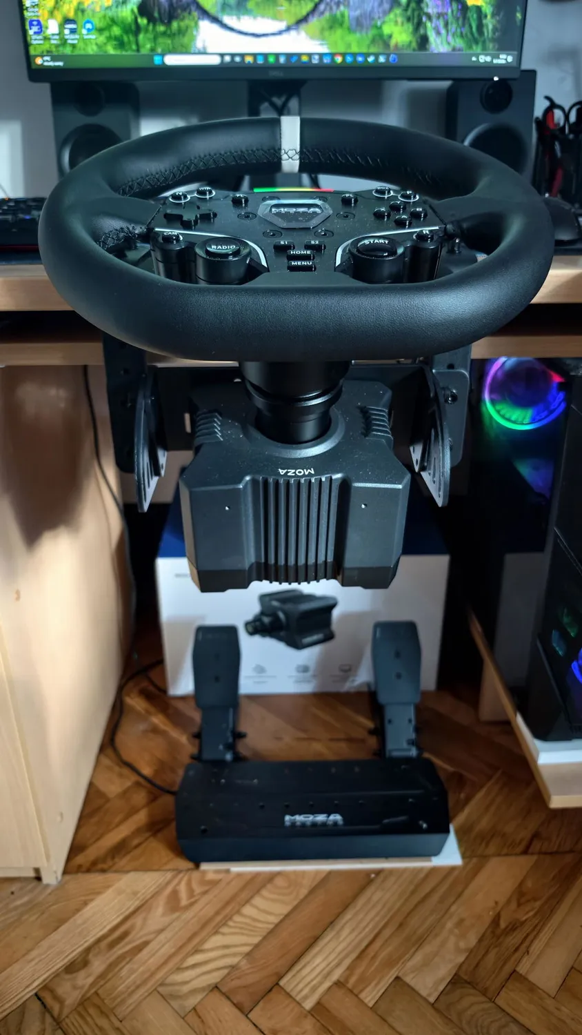 MOZA Racing R5 bundle volant simracing 5,5 Nm